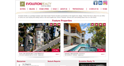 Desktop Screenshot of evolutionrealty.com.au